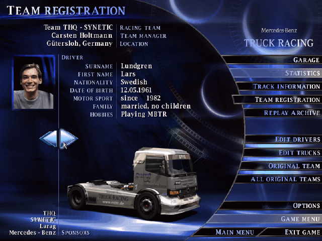 梅赛德斯奔驰卡车赛下载,梅赛德斯奔驰卡车赛单机游戏下载图5