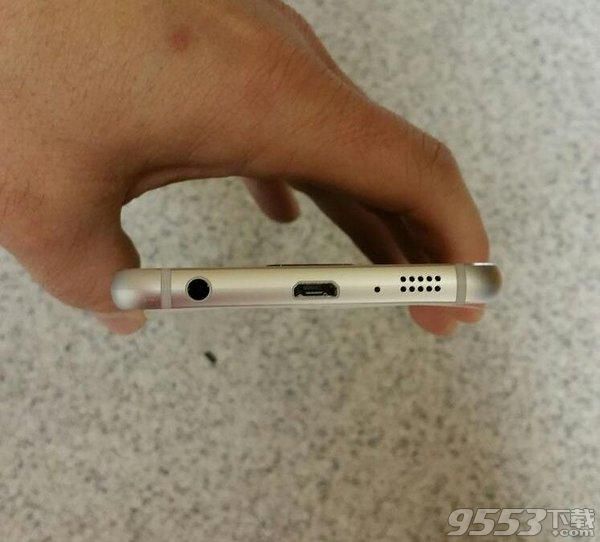 三星GALAXY S6真机谍照曝光 双面玻璃设计