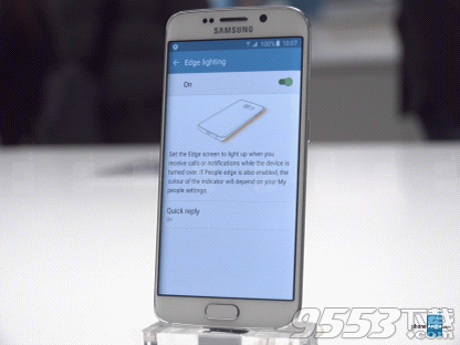 來看看Galaxy S6 Edge的曲面屏能做什么