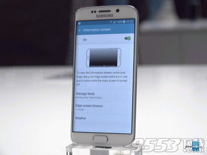 來看看Galaxy S6 Edge的曲面屏能做什么