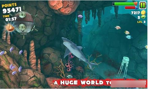 嗜血狂鲨进化无限金币-嗜血狂鲨进化安卓版v2.5.0图3