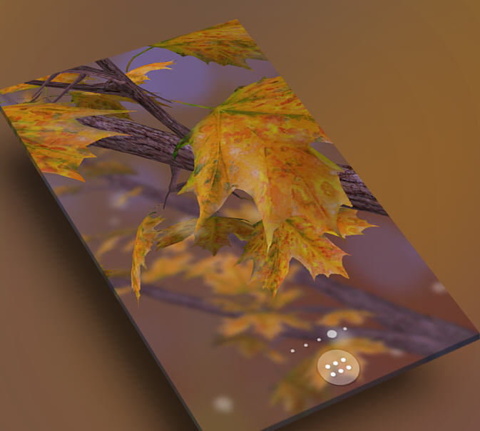 秋树动态壁纸(Autumn Tree) 截图1