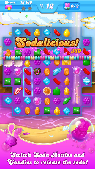 糖果苏打传奇下载-糖果粉碎苏打传奇（Candy Crush Soda Saga）iosv1.33.24iPhone官方最新版图1