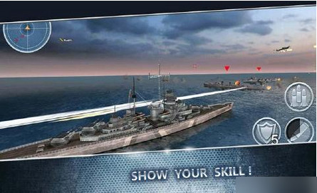 海战战舰3D破解版下载-海战战舰3D无限金币版v1.3修改版图4