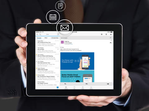 Microsoft Outlook iOS版下载-Microsoft Outlook iPad版v1.0.5官方版图1