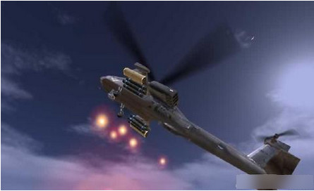 炮艇战:3D直升机截图2