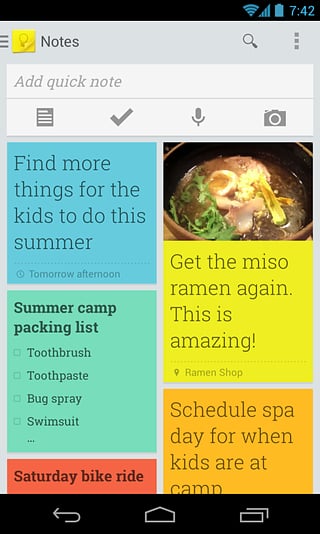 Google Keep iphone版截圖3