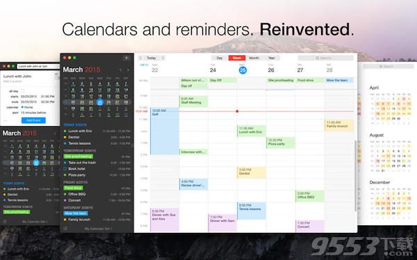 Fantastical 2 Mac版(日历软件)