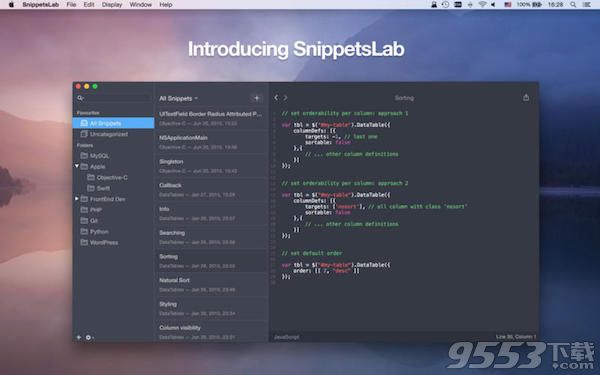 SnippetsLab for mac 