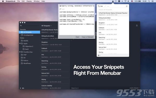 SnippetsLab for mac 