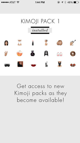 卡戴珊Kimoji表情包-卡戴珊Kimoji表情包iphone版v1.1图3