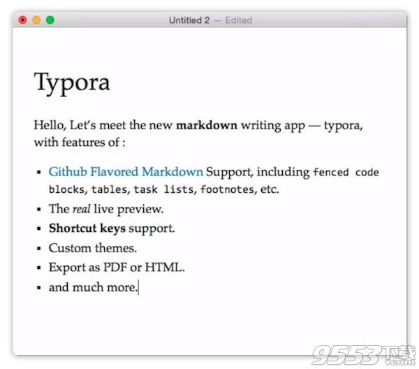 Typora for mac 