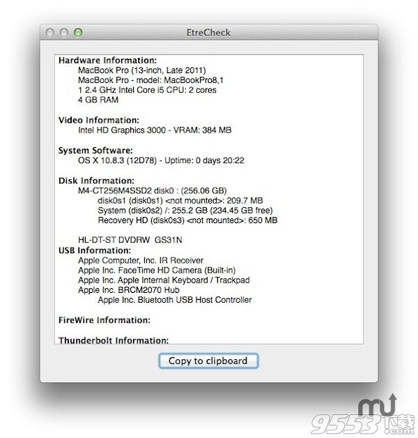 EtreCheck for mac 