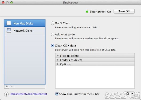 BlueHarvest for mac