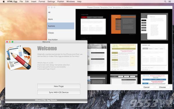 HTML Egg pro for mac(网页设计)