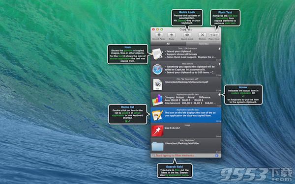 CopyLess for mac(剪切板软件)