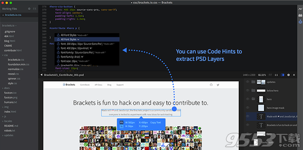 Brackets for mac