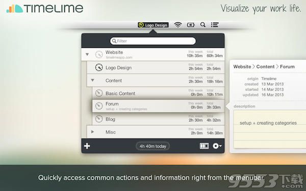 Timelime for mac 