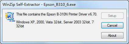 爱普生B-310N打印机驱动