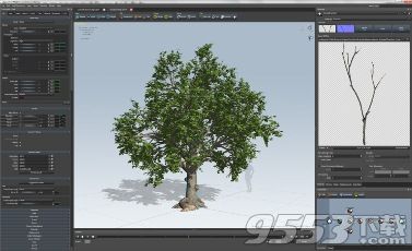 树木植物实时建模软件(SpeedTree Cinema)