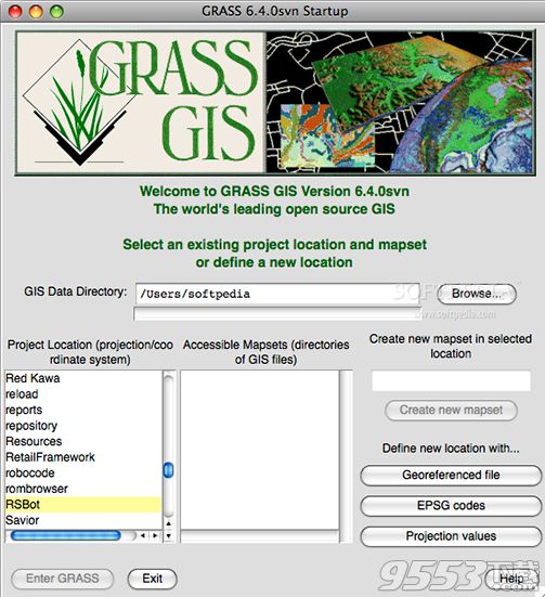 Grass GIS Mac版 