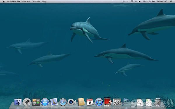Dolphins 3D Mac版(海豚动态壁纸)|Dolphins 3D
