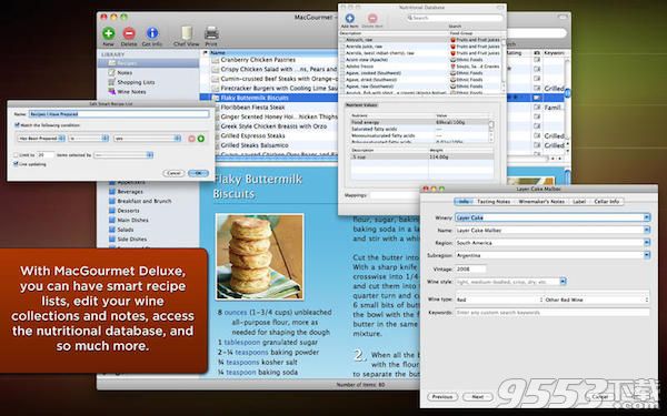 MacGourmet Deluxe for mac 
