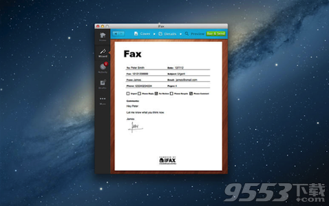 iFax for Mac(传真软件)