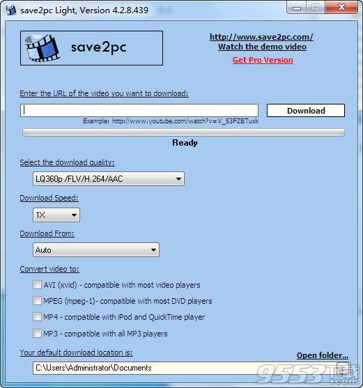 网络视频下载保存工具|Save2PC(网络视频下载