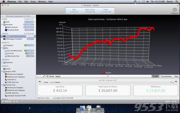 iFinance Mac版(投资理财软件)