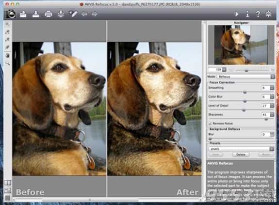 AKVIS Refocus Mac版 