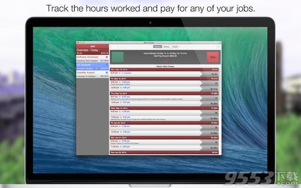Work Clock for mac 