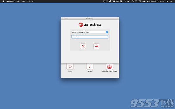 Galaxkey for Mac 