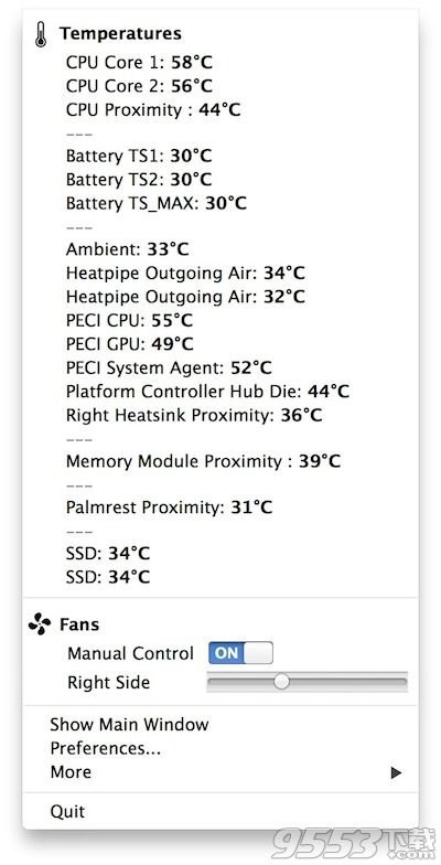 Temperature Gauge Pro for mac 