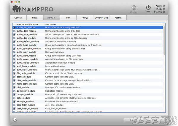 MAMP Pro for Mac 