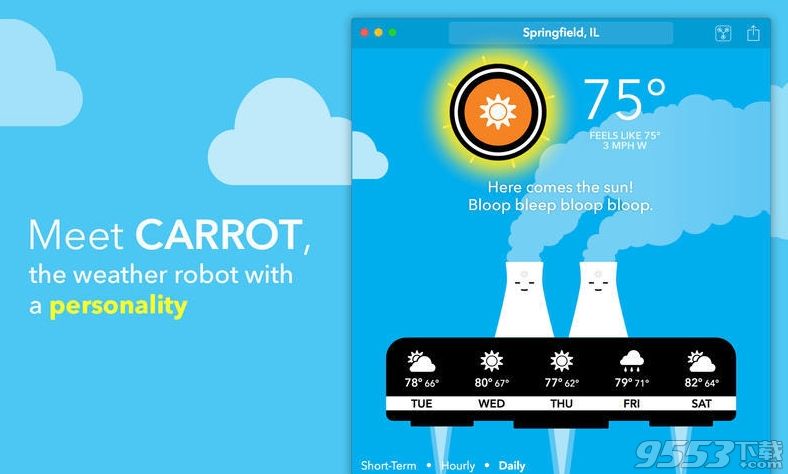 CARROT Weather for Mac 