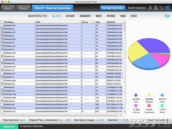 Easy Duplicate Finder Mac版 