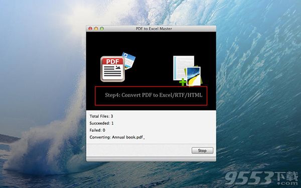 PDF to Excel Master Mac版 