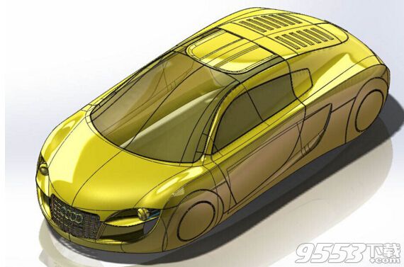 奥迪概念跑车3d模型