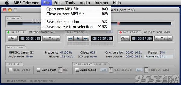 MP3 Trimmer Mac版 