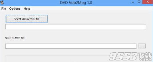 VOB转MPG软件（DVD Vob2Mpg）