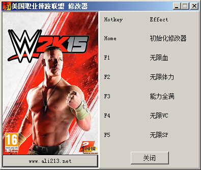 WWE2K15全版本修改器+5