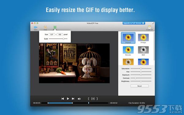 VideoGIF for Mac 