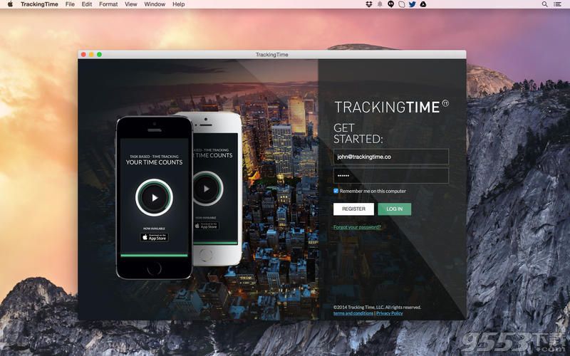 TrackingTime Mac版 