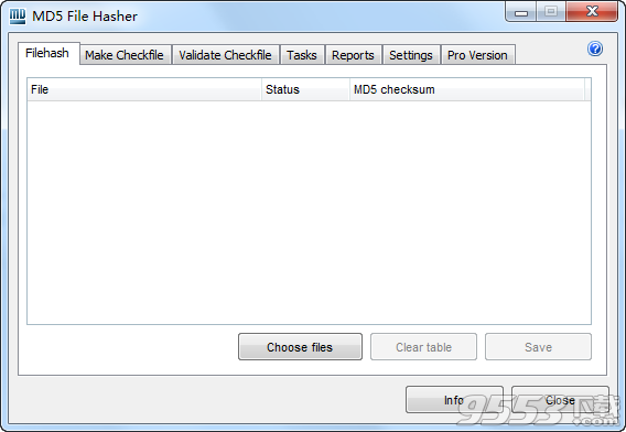 MD5 File Hasher