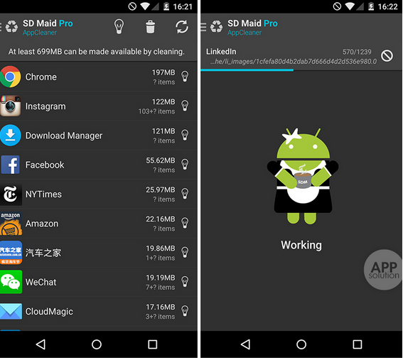 SD女佣SD Maid Pro下载-手机垃圾清理安卓版下载图1