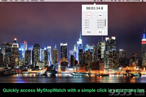 MyStopWatch for Mac(计时器软件)