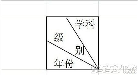 Excel斜表头怎么做?Excel斜表头做法介绍