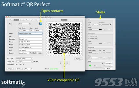 Softmatic QR Perfect for Mac 