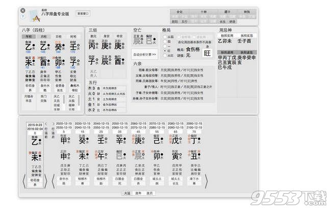 八字排盘mac版 